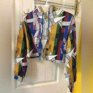 Cropped Graphic Sweatshirt